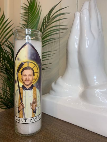 David Pastrnak Boston Bruins Prayer Candle