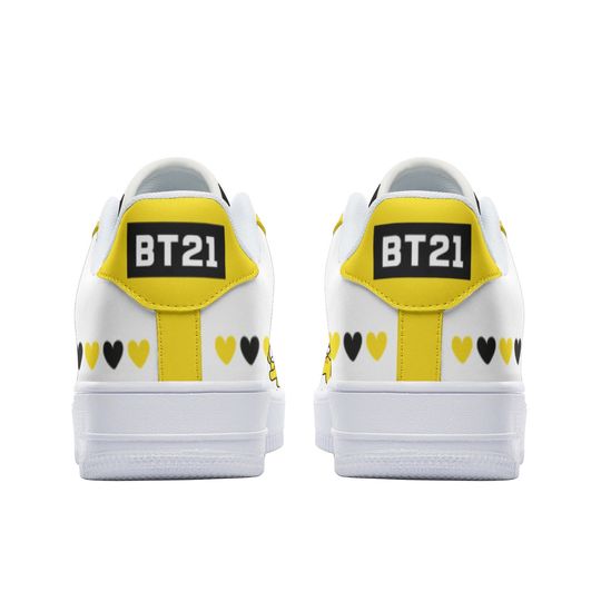 BT21 Chimmy Unisex Low Top Leather Sneakers