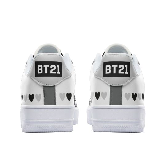 BT21 Van Unisex Low Top Leather BTS Sneakers