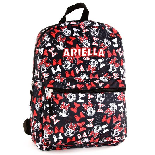 Personalized Embroidered Disney Minnie Mouse Backpack