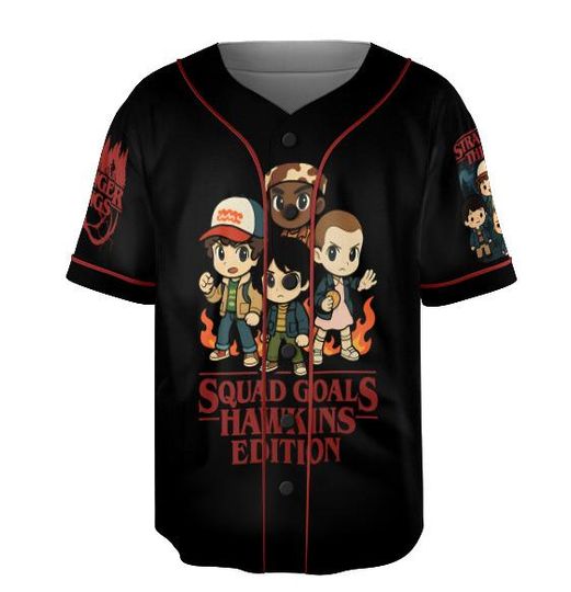 Stranger Things Baseball Jersey