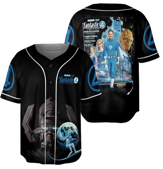 Vintage The Fantastic Four Baseball Jersey