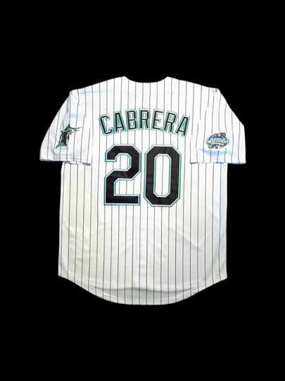 Miguel Cabrera Baseball Jersey Florida Marlins 2003 World Series