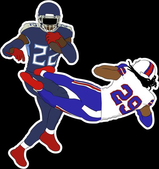 Derrick Henry "Stiff Arm" Sticker