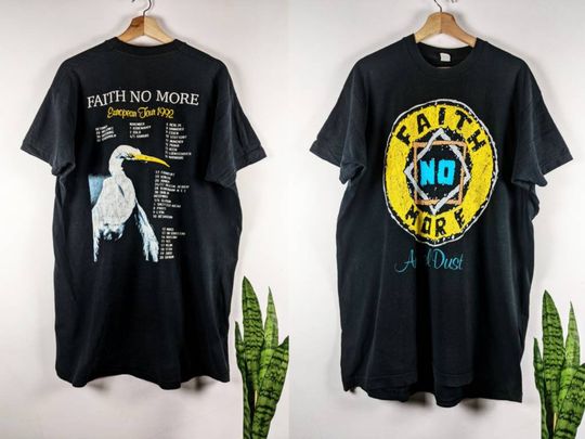 Vintage Faith No More Angel Dust 1992 Merch T-shirt