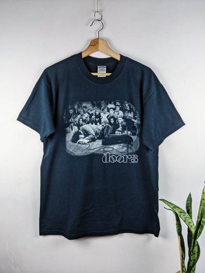 Vintage The Doors Jim Morrison Merch T-shirt Double Side