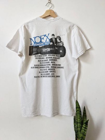 NOFX Merch T-Shirt Ronnie & Mags Punk