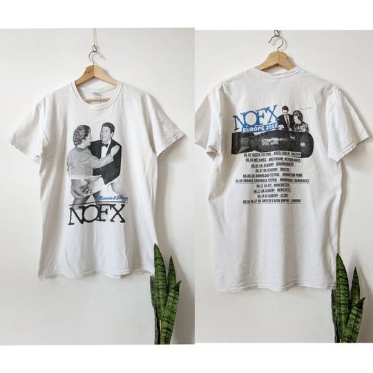NOFX Merch T-Shirt Ronnie & Mags Punk