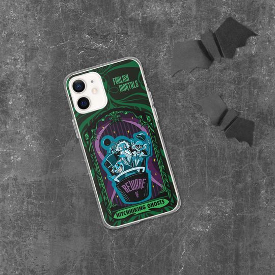Foolish Mortals Hitchhiking Ghosts Stretching Portrait iPhone