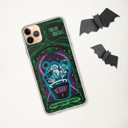 Foolish Mortals Hitchhiking Ghosts Stretching Portrait iPhone