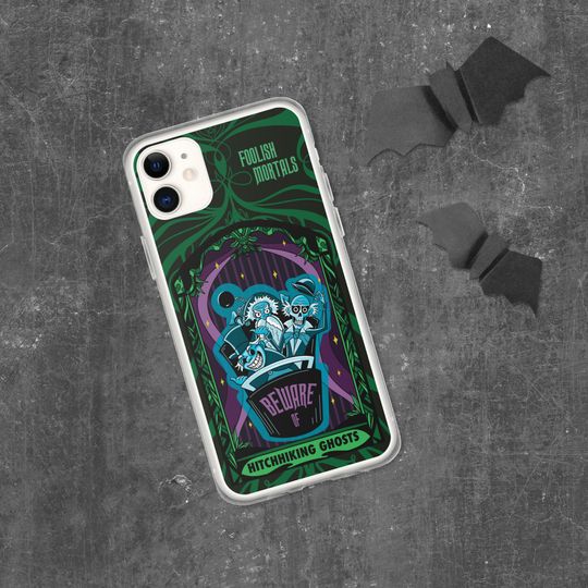 Foolish Mortals Hitchhiking Ghosts Stretching Portrait iPhone