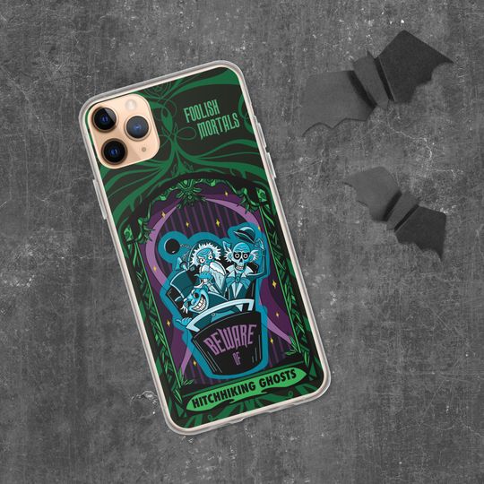Foolish Mortals Hitchhiking Ghosts Stretching Portrait iPhone