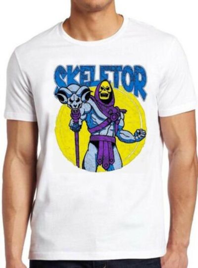 Skeletor T Shirt He-Man Comic Cult 80s