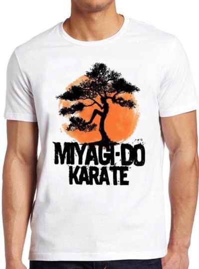 Miyagi Do  T Shirt Karate Kid 80s Martial Arts Sports Movie