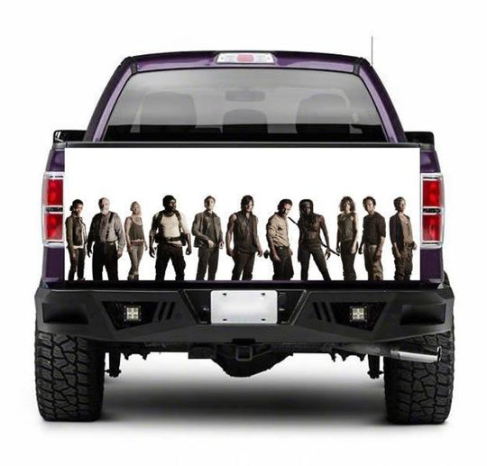 Warrior Truck Bed Decal, Car Decor, Car Accessories