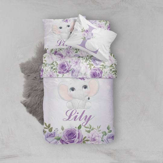 Elephant Twin Bedding Set