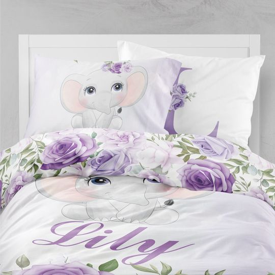 Elephant Twin Bedding Set