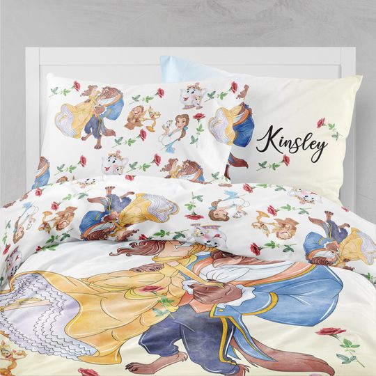 Beauty and the Beast Bedding Set