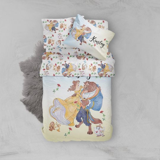 Beauty and the Beast Bedding Set