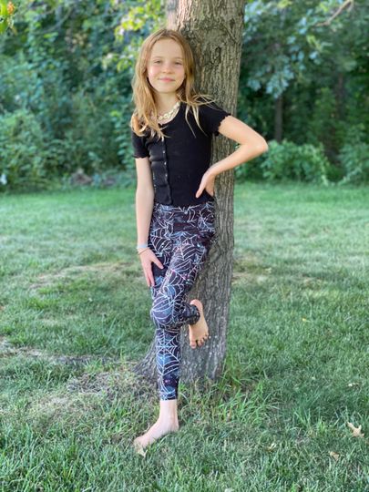 Halloween Spiderweb Leggings, pockets, buttery soft, spider