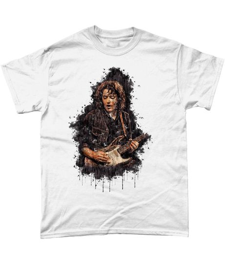 Rory Gallagher Abstract T-Shirt