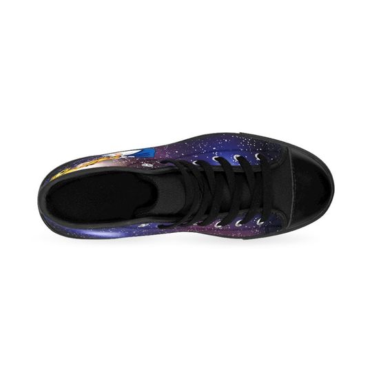 Alice In Wonderland Galaxy High Top Shoes Sneakers