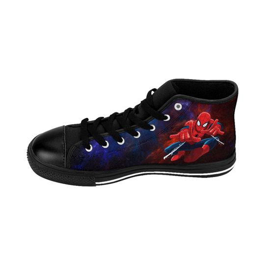 Spiderman High Top Shoes Sneakers