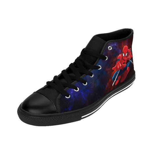 Spiderman High Top Shoes Sneakers