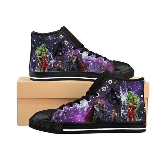 Galaxy Avengers High Top Shoes Sneakers