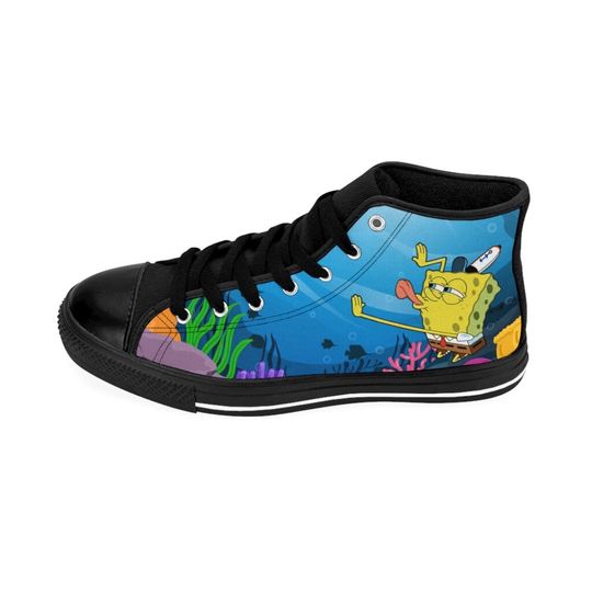 Men's Spongebob Square Pants Classic Sneakers