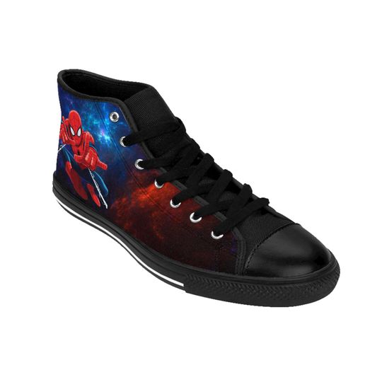 Spiderman High Top Shoes Sneakers