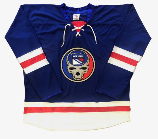 Rangers Steal Your Face Custom Hockey Jerseys - Order Any Quantity