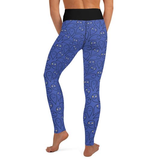 Squad ghouls Leggings - Fat Cat Productions - Halloween leggings - ghost leggings