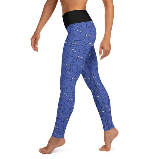 Squad ghouls Leggings - Fat Cat Productions - Halloween leggings - ghost leggings
