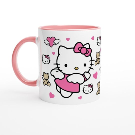 Hello Kitty with Hearts Coffee Mug