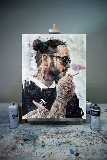 Post Malone Premium Matte Vertical Poster