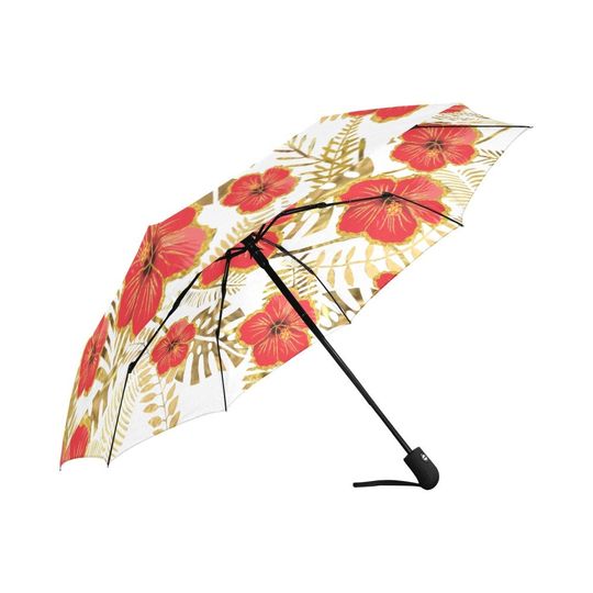 Floral Tropical Flower Umbrella
