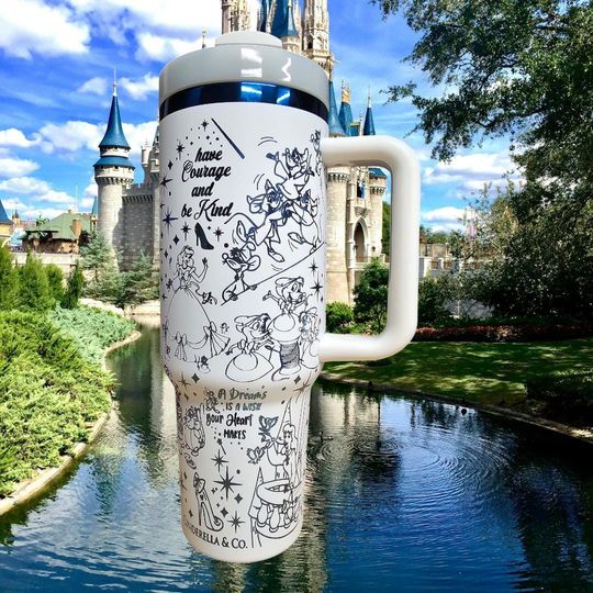 40oz Engraved Cinde Tumbler