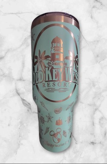 40oz Engraved Old Key West DVC Tumbler