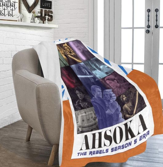 Ahsoka Rebels Season 5 Era - Ultra-Soft Micro Fleece Blanket