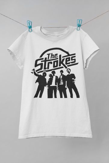 The Strokes Band tshirt The Strokes t shirt The Strokes tshirt