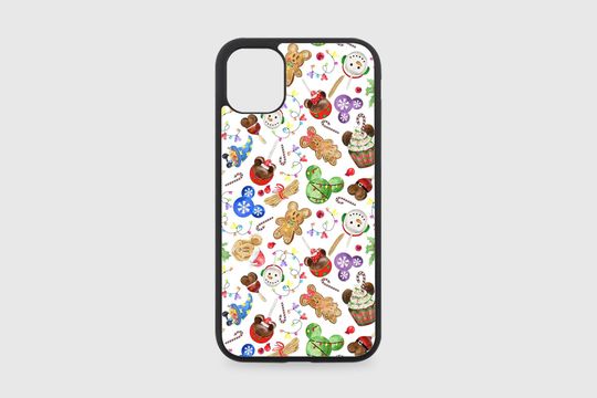 Disney Mickey Christmas Snacks Treats Desserts Iphone Case