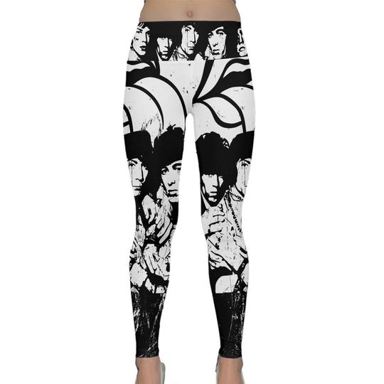 Rolling stones satisfaction Lightweight Velour Classic Yoga Leggings
