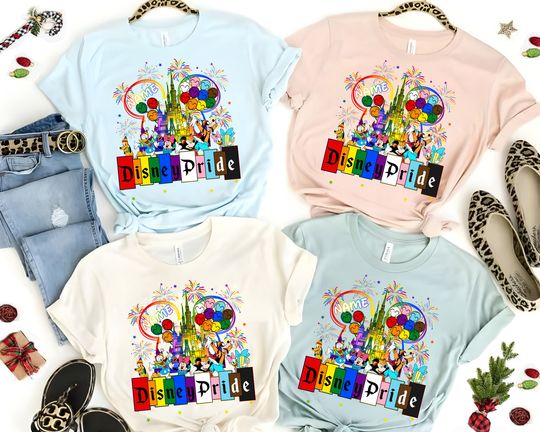 Personalized Mickey and Friends LGBT Disney Pride Month 2024 Shirt