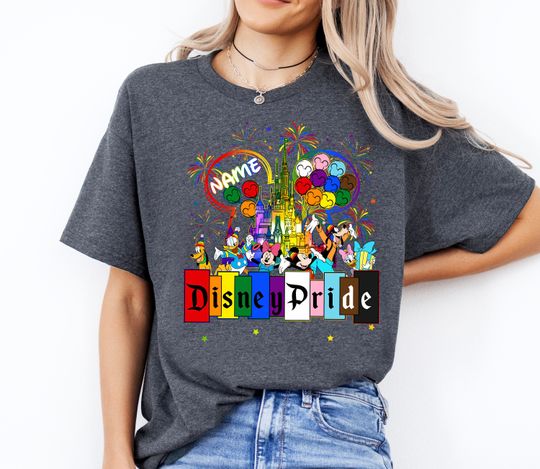 Personalized Mickey and Friends LGBT Disney Pride Month 2024 Shirt
