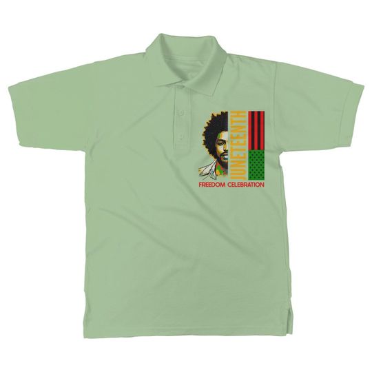 Juneteenth celebration v1 Polo Shirt