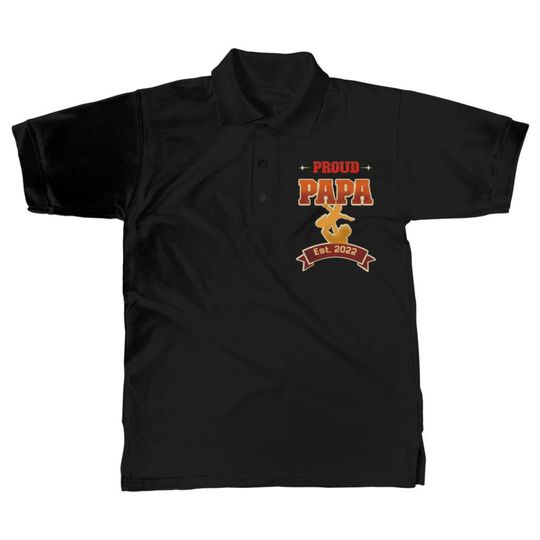 Proud Papa Classic Polo Shirt