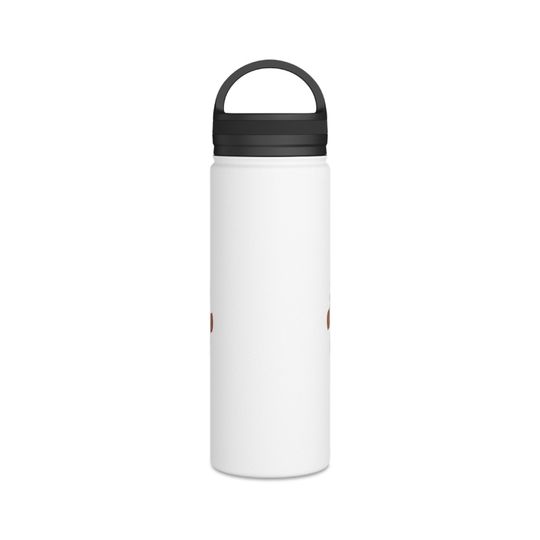 Projector Stainless Steel Water Bottle, Handle Lid, Rust