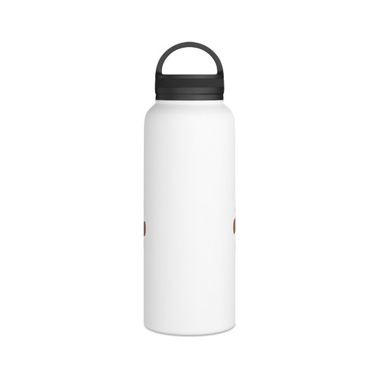 Projector Stainless Steel Water Bottle, Handle Lid, Rust