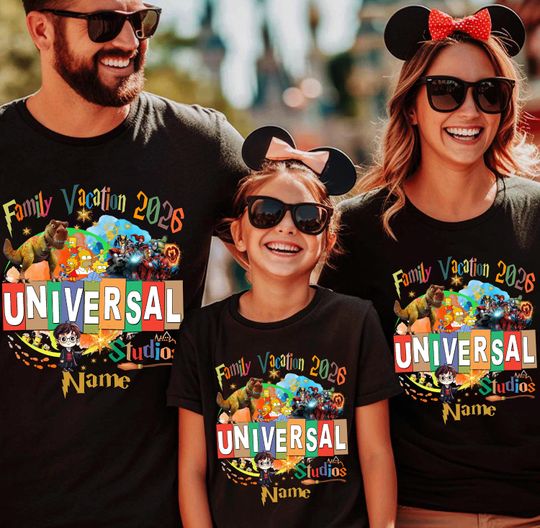 Universal Studios Family Vacation T-Shirt: Group Trip 2026
